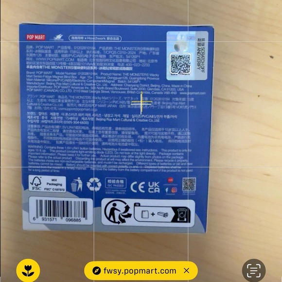 Pop Mart Labubu Mini Market Corn Magnet - Picture 4 of 4